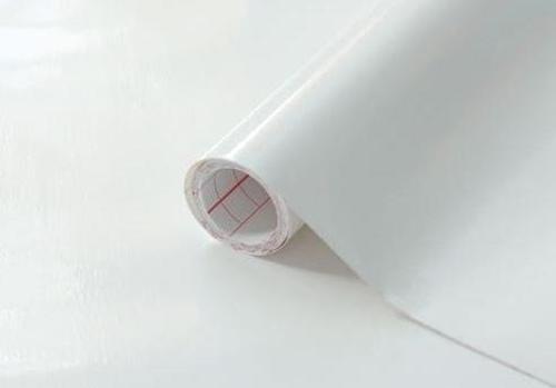 346-0011 Parlak Beyaz Kendinden Yapışkanlı Folyo