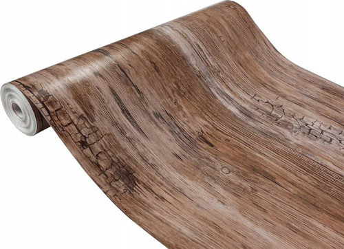 446-5424 Eskitme Ahşap Desen Yapışkanlı Folyo (90cm x 2mt)