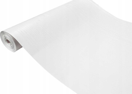 349-2741 Mat Beyaz Ahşap Desen Yapışkanlı Folyo (45cm x 1mt)