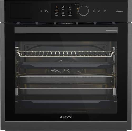AFC 680 D Siyah A Fry Ankastre Fırın