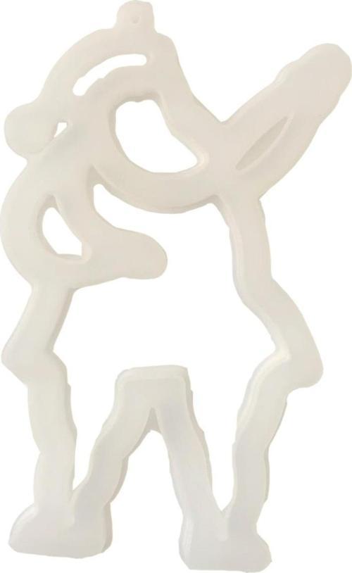 Epoksi Silikon Kalıp - Noel Baba 20x12cm (322)