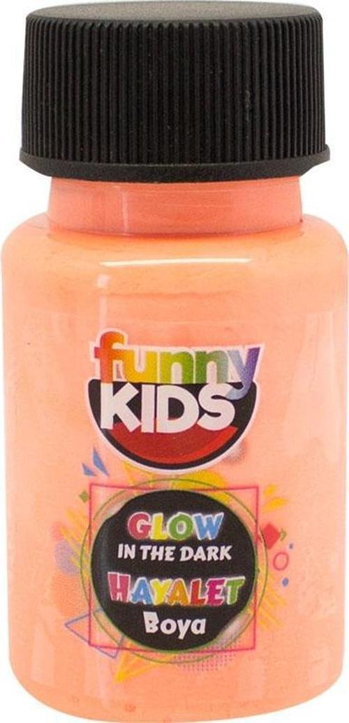 Funny Kids Glow In The Dark Hayalet Boya 50cc - 4484 Turuncu