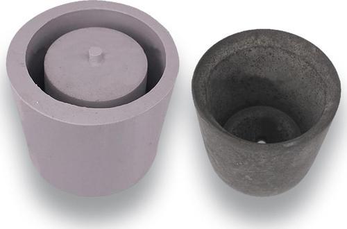 Döküm Beton Hediyeli Silikon Kalıp 95x75mm No:74 