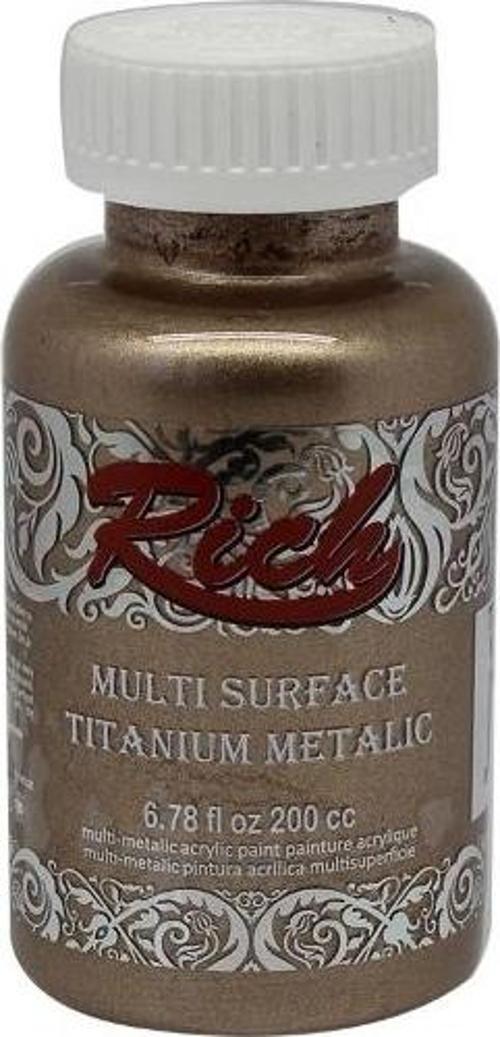 Multi Surface Titanium Metalic Akrilik Boya 200cc N:2530 Pudra Pembe