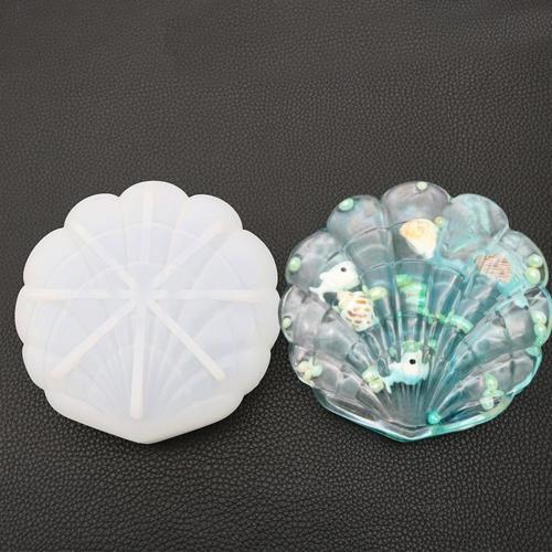 Epoksi Silikon Kalıp - Deniz Kabuğu 13.5x13cm (493)
