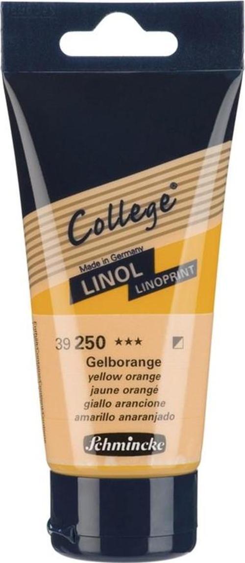 College Linol Boya 75 ml - Yellow Orange 250