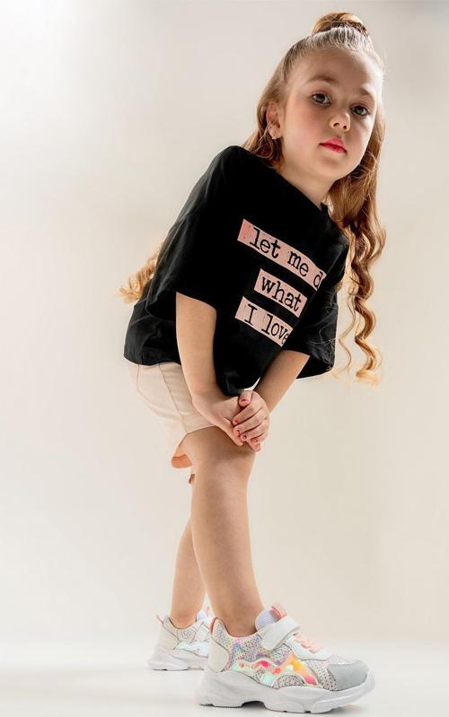 Kız Çocuk Beyaz Hakiki Deri Spor Ayakkabı