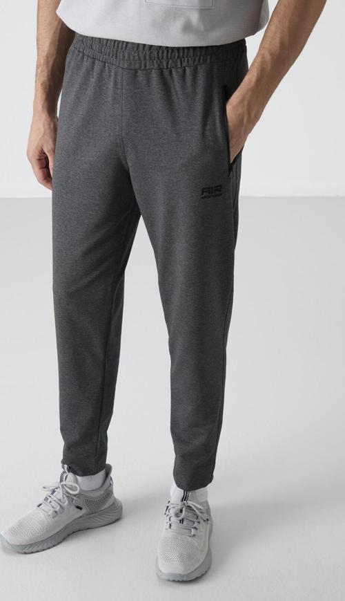Barton Antrasit Melanj Jogger Erkek Eşofman Alt - 84952