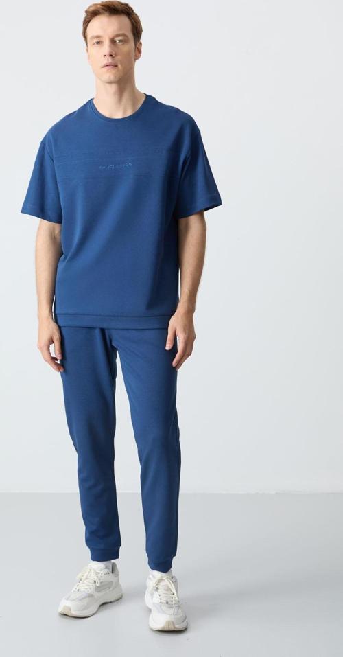 Parlament Pamuklu Kalın Yumuşak Dokulu Oversize Fit Basic Erkek Eşofman Takım - 85261