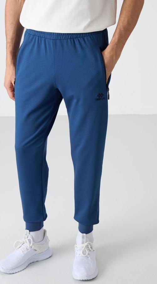 Parlament Fermuar Cepli Standart Kalıp Jogger Erkek Eşofman Alt - 84587