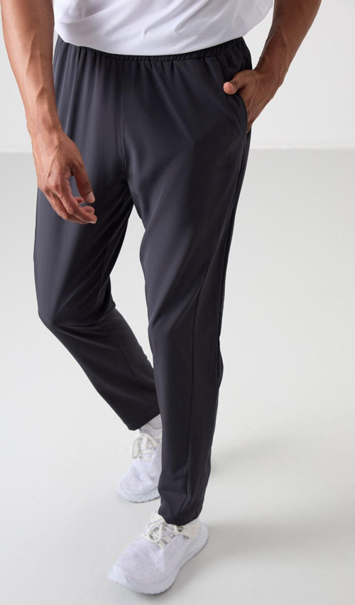 Antrasit Polyester İnce Yumuşak Comfort Fit Erkek Eşofman Alt - 82119