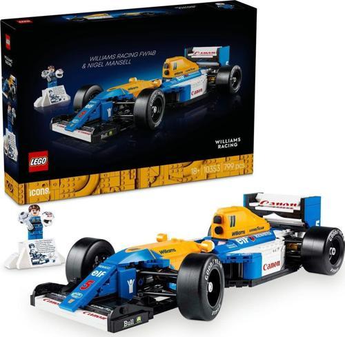 ® Icons Williams Racing Fw14B Ve Nigel Mansell 10353-Koleksiyonluk Model Yapım Seti (797 Parça)