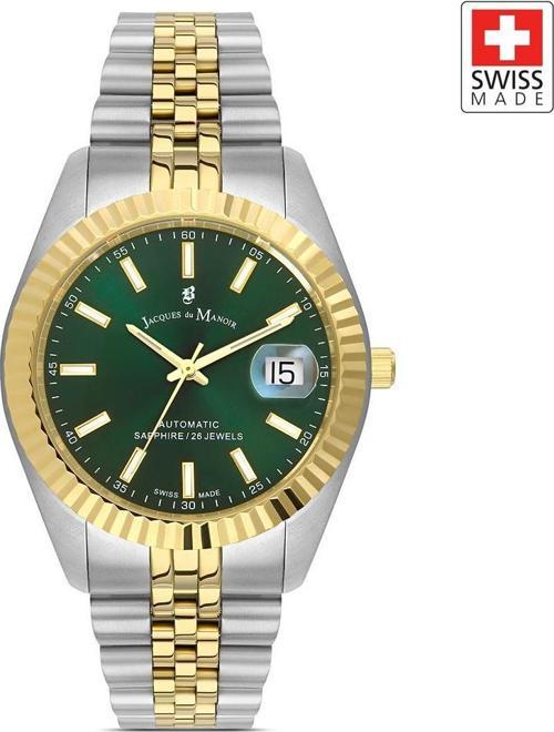 INSPIRATION JWG04207 (Sellita SW200-1, 26 Jewels Otomatik Mekanizmalı, Swiss Made) Erkek Kol Saati