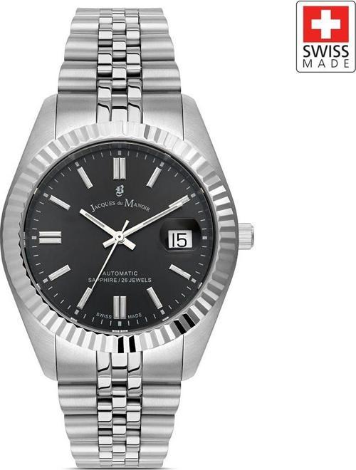INSPIRATION JWG04203 (Sellita SW200-1, 26 Jewels Otomatik Mekanizmalı, Swiss Made) Erkek Kol Saati