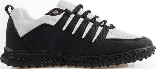 Beyaz Bağcıklı File Detaylı Suni Deri Erkek Spor Ayakkabı - 89114