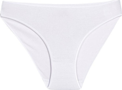 6 Adet Yıldız Bayan Bambu İz Yapmaz Bikini Külot Beyaz 3960
