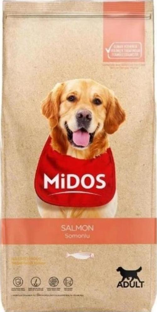 Midos Somonlu Yetişkin Köpek Maması 15 Kg