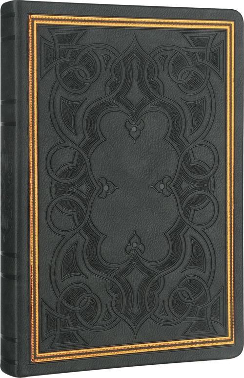 Old Book Defter 14x20 Çizgili Füme