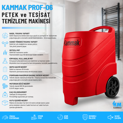 Prof-06 Petek Temizleme Makinesi