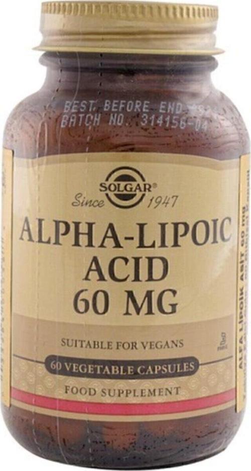 Alpha Lipoic Acid 60mg 60 Tablet
