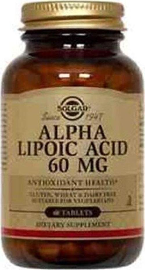 Alpha Lıpoıc Acıd 60 Mg 60 Tablet