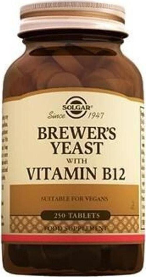 Brewers Yeast With Vitamin B12 250 Tablet