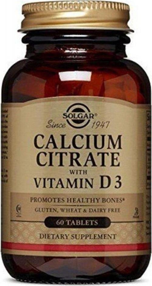 Calcium Citrate With Vitamin D3 250 Mg 60 Tablet
