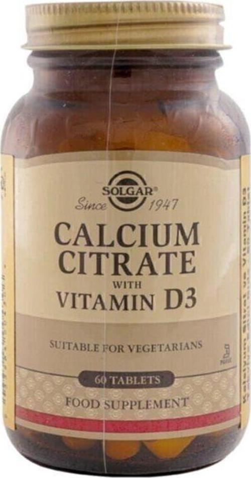 Calcium Citrate With Vitamin D3 60 Tablet
