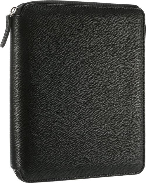 Panama Zipper Folder Defter Siyah-noktalı