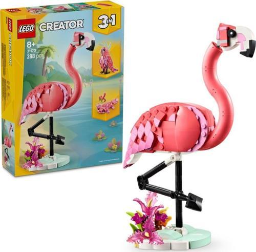31170 Creator 3’ü 1 Arada Vahşi Hayvanlar: Pembe Flamingo