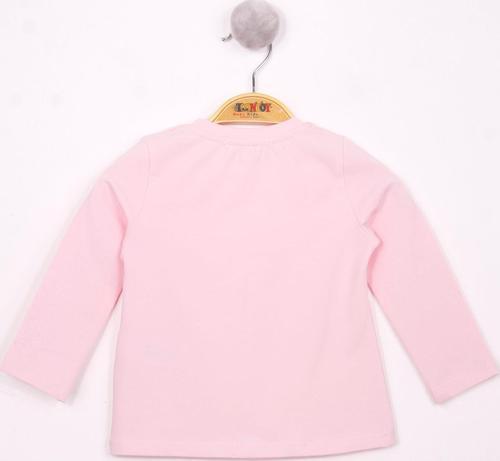 Toontoy Kız Bebek Göğsü Nakışlı T-Shirt