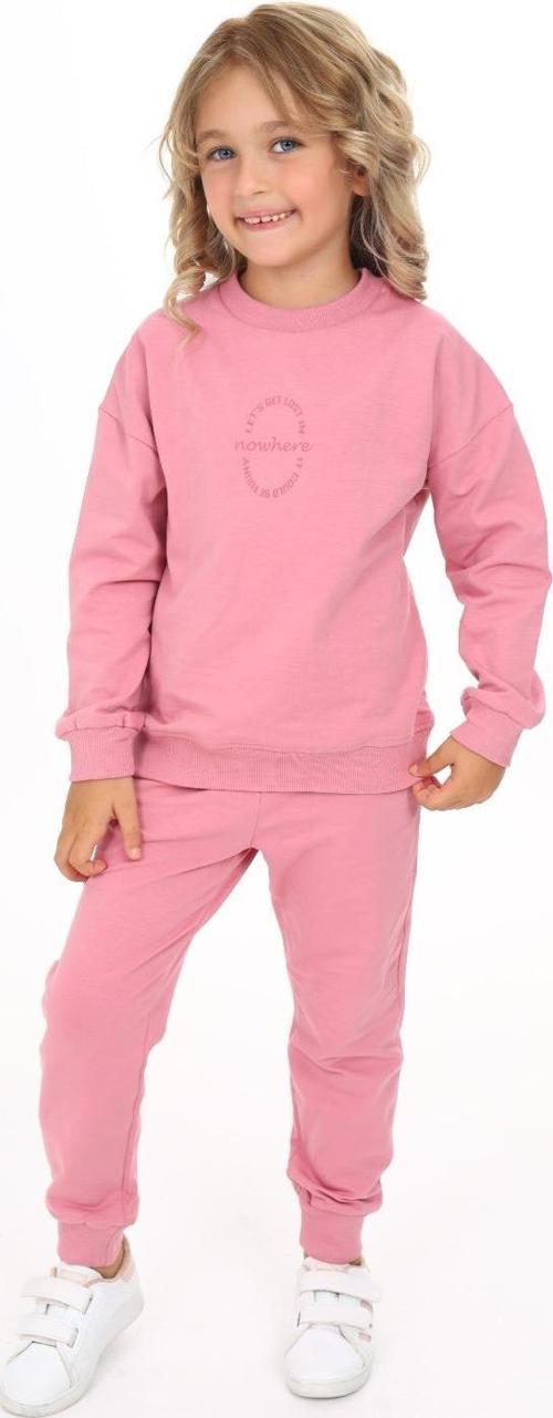 Toontoy Kız Çocuk Baskılı Eşofman Takım