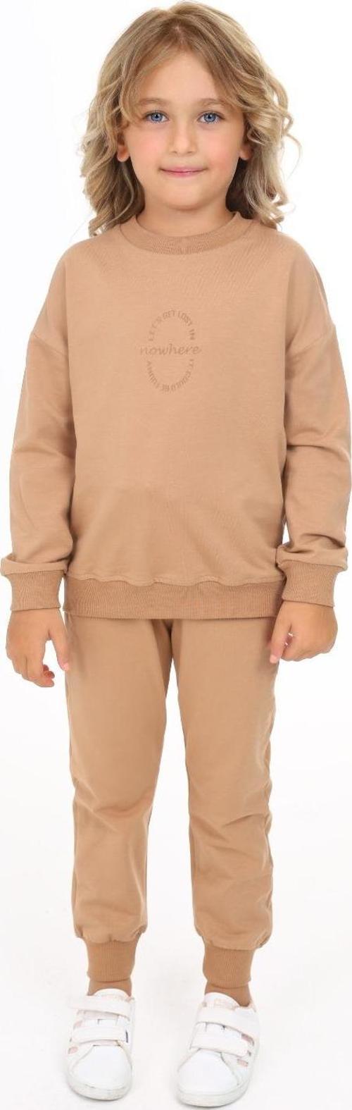 Toontoy Kız Çocuk Baskılı Eşofman Takım