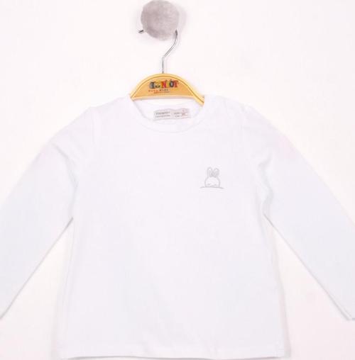 Toontoy Kız Bebek Göğsü Nakışlı T-Shirt