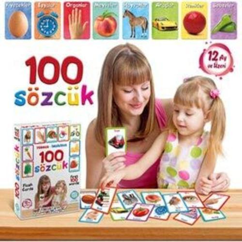 İlk 100 Sözcük Türkçe - İngilizce Eğitici Kartlar