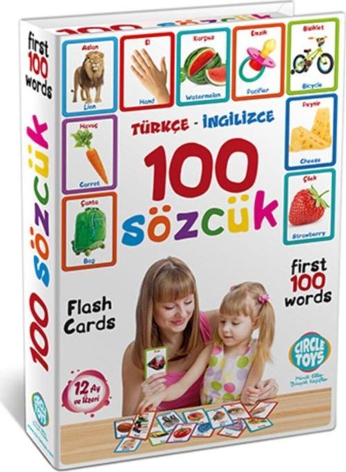 Pedagog Onaylı 100 Sözcük Flash Kartları