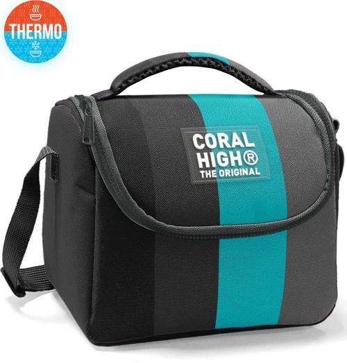 Kids Renkli Çizgili Desenli Thermo Beslenme Çantası 22796