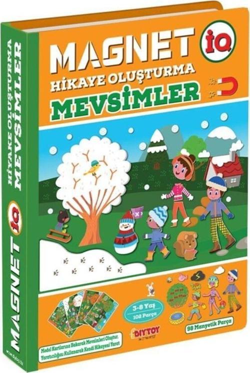 Dıytoy Magnet Iq Mevsimler Hikaye Oluşturma Manyetik Puzzle
