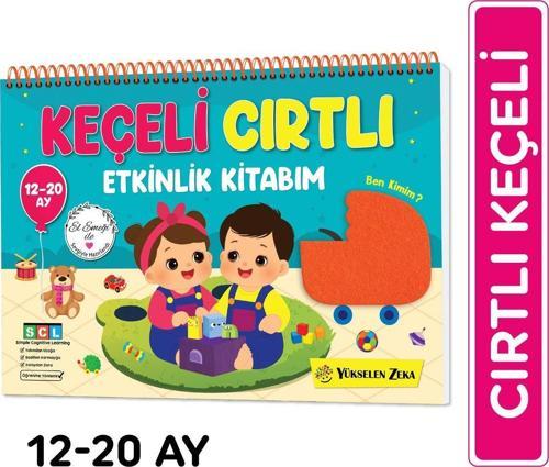 Yükselen Zeka 12-20 Ay İlk Cırt Cırtlı - Keçeli Etkinlik Kitabım