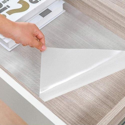 Kaymaz Dolap Içi Şeffaf Çekmece Içi Raf Örtüsü Buzdolabı Mutfak Kullanımına Uygun 45Cm X 10 Metre
