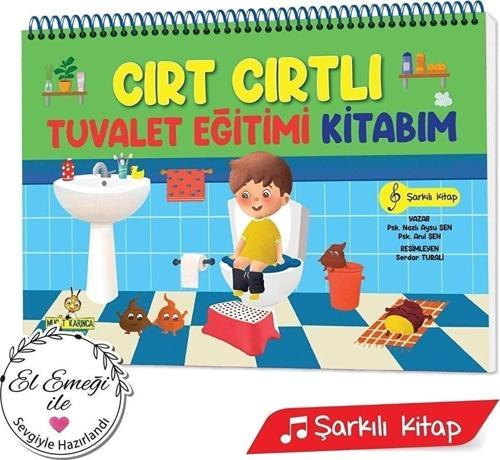 Yükselen Zeka Cırt Cırtlı Tuvalet Eğitimi Kitabım