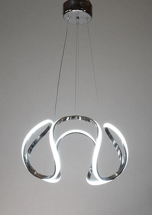 Medusa Modern Sarkıt Krom Led Salon Mutfak Avize
