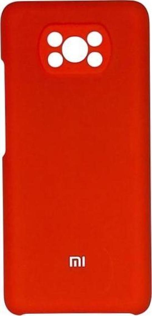 phone X3 Orijinal Silikon Kılıf Kırmızı (Pocophone Türkiye Garantili)