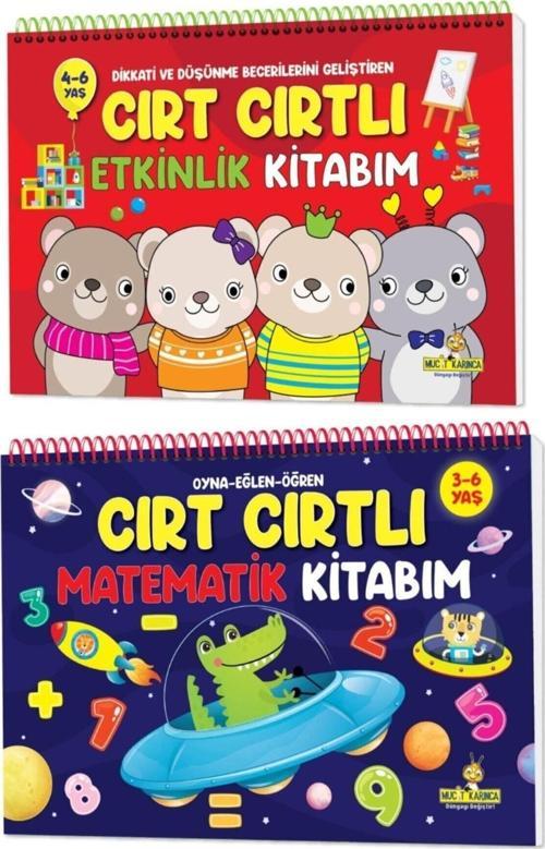 Yükselen Zeka Yükselen Zeka 2 Kitap Set Dikkati Ve Düşünme Becerilerini Geliştiren Cırt Cırtlı Etkinlik Kitabım
