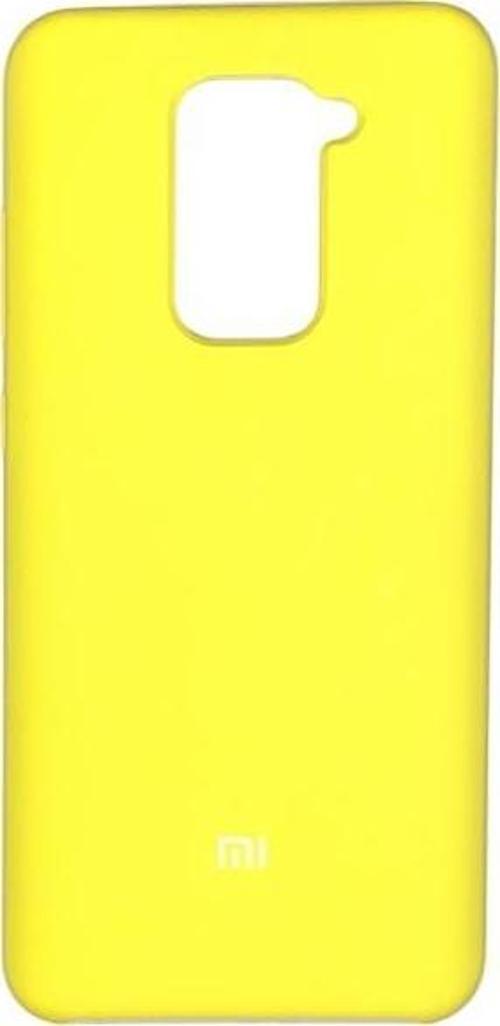 Redmi Note 9 Orijinal Silikon Kılıf Sarı (Xiaomi Türkiye Garantili)