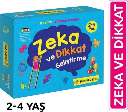 Yükselen Zeka Yayınları 2-4 Yaş Zeka Ve Dikkat Geliştirme Seti