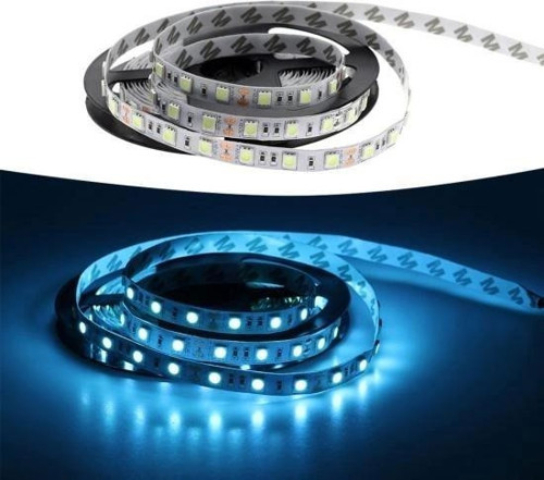 12V Üç Çip Dış Mekan MAVİ Şerit Led