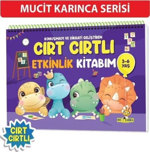 Yükselen Zeka Yayınları Konuşma Ve Dikkati Geliştiren 3-6 Yaş Cırt Cırtlı Etkinlik Kitabım