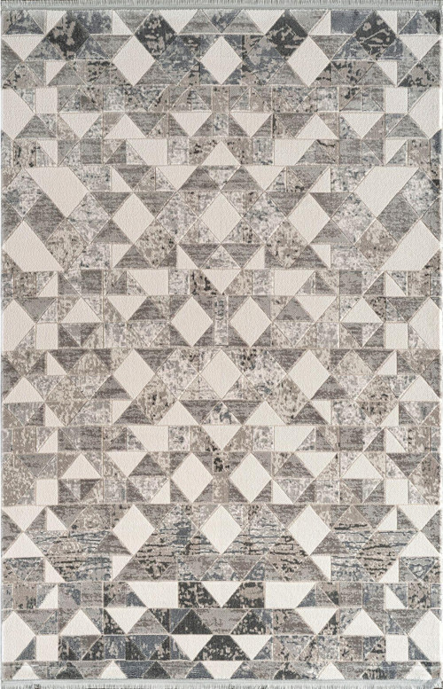 Estefan EU07A Vizon Krem Akrilik Yumuşak Silinebilir Leke Tutmaz Halı