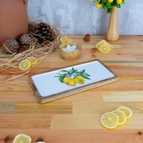 Kangura Limon Dikdörtgen Tepsi Küçük
